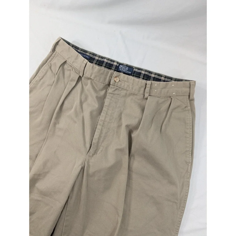 VTG Polo Golf Ralph Lauren Pant Classic Fit Made In USA Pleated 34x30 (36*30 Tag